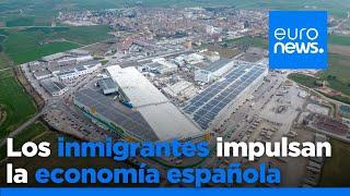 Los trabajadores extranjeros contribuyen a que el crecimiento económico de España destaque en la UE