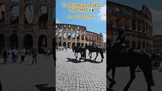 10 Places EVERY tourist should go in ROME| #shorts #travel #rome #italy #tour #placestovisit #yt