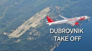 DUBROVNIK TAKE OFF - CROATIA 2024 4K