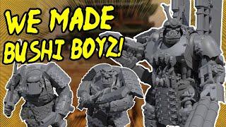 We Made Bushi Orks with Samurai History!