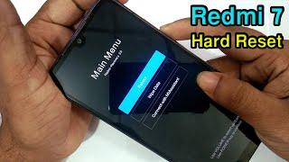 Redmi 7 Hard Reset | Redmi 7 Factory Reset | Redmi (M1810F6LI) Pattern Unlock Redmi 7 Without PC |