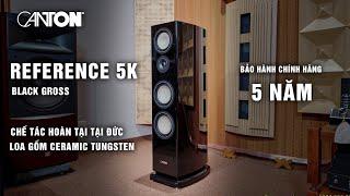 LOA ĐỨC QUÁ HAY VÀ ĐẲNG CẤP | Loa Canton Refrence 5K vỏ đen piano | Speaker Canton Refrence 5K