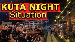 KUTA NIGHT SITUATION || Kartika Street Night Walk