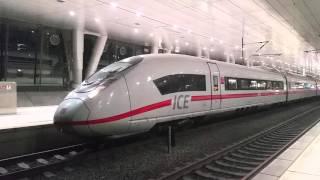 Velaro D fährt aus Frankfurt Flughafen Fernbahnhof