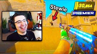 SHROUD PLAYS VS STEWIE2K IN CS2 PREMIER!