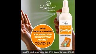 Sanitizer - EPA approved COVID 19 MRSA STAPH disinfectant