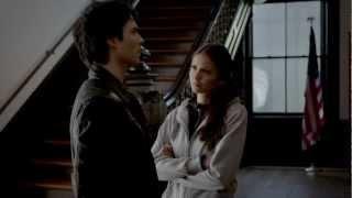 The Vampire Diaries 3x16 ** Best Scene [#7]** | Damon & Elena Police Station |