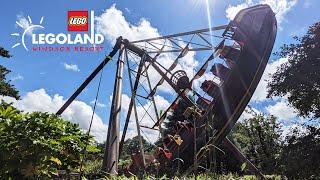 Jolly Rocker On/Off Ride at Legoland Windsor Resort (Aug 2021) [4K]