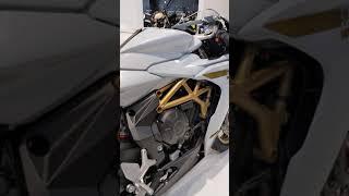 MV AGUSTA superveloce S 2021 SOUND ( Arrow + carto ) WARMUP INSTAGRAM @blackborder.bike