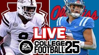 Mississippi State at Ole Miss - 11/29/24 Simulation (EA College Football 25)