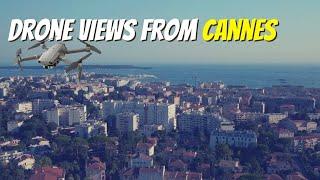 Drones views from Cannes in 4k