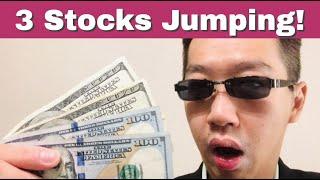 3 Stocks Jumping This Week! Stock Trading for Beginners