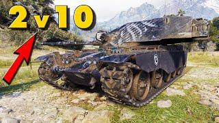 T95/FV4201 Chieftain - 2 vs 10 - World of Tanks