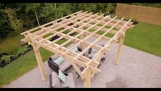 Yardistry 10X12 Meridian Pergola Overview