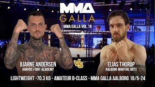 Bjarne Andersen (Aarhus Fight Academy) Vs. Elias Thorup (Aalborg Martial Arts)