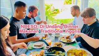 Inun Pertama Kali Makan Masakan Traditional Ingris Makan Pakai Pisau 