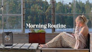 Swedish Morning Routine  |  Peaceful habits for a grounded & balanced life [silent vlog]