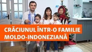 Crăciunul într-o familie moldo-indoneziană, la Sărata Veche