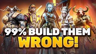 #1 PRO in RAID Ranks BEST SUPPORTS (w/ Builds) EVERY FACTION!