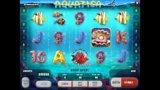 Aquatica videoslot gameplay video GlobalSlots Casino