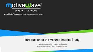 Intro To MotiveWave Volume Imprint Study