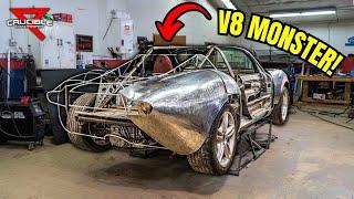 Vintage Supercar Build: Forming Body Panels by Hand! (Project Jigsaw Ep. 55)