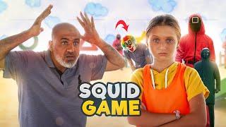 ماشا تحولت لدمية داخل لعبة الحبار (squid game)