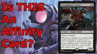 THIS IS ONE STRANGE AFFINITY DECK!  Exsanguinator Affinity (UB Affinity- Legacy MTG)