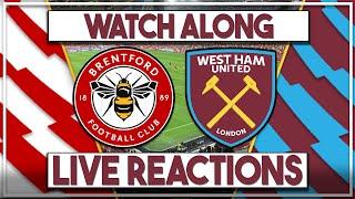 Brentford v West Ham Live | Fan Commentary & interactive watch along | #brewhu