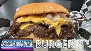 SMASHVILLE Hot Chicken &  Burgers!! Halal Food Reviews!