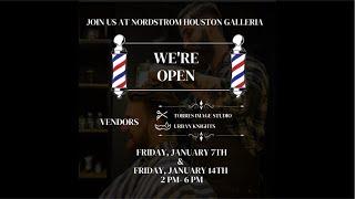 Urban Knights Co. x Nordstrom | Valentine’s Day Grooming Affair – Live Barbering & Beard Care! PRT 2