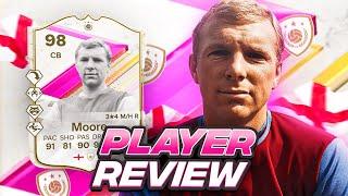 98 FUTTIES ICON MOORE SBC PLAYER REVIEW | FC 24 Ultimate Team