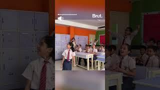 Happiness knew no bounds for these Noida school students as AI brought their future selves to life.