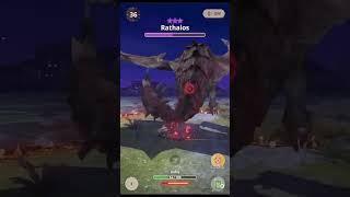 8 Star Rathalos vs G8-1 Pink Rath Long Sword Monster Hunter Now