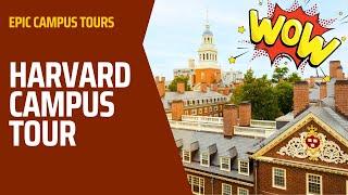 HARVARD CAMPUS TOUR 4K | TOUR OF HAVARD CAMPUS 4K | HARVARD UNIVERSITY & HAVARD SQUARE TOUR