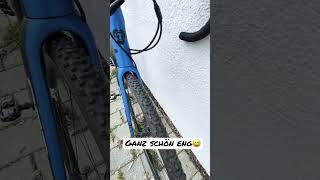 GANZ SCHÖN ENG - NEU für den Gravelbike TEST eingetroffen