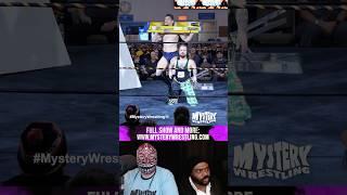 Working the hardcam during a LADDER match. #prowrestling #swoggle   #stokelyhathaway #psychomike
