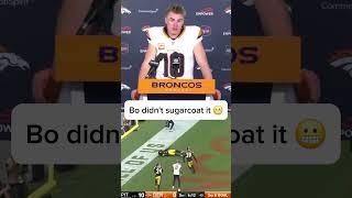 Bo Nix when asked about his Red Zone INT  #broncos #nfl #football