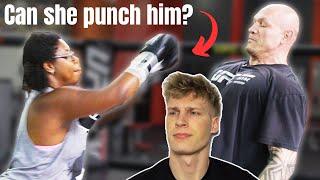 Can normal people punch a UFC fighter?