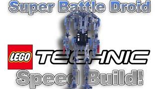 Speed Build & Review: LEGO Technic Super Battle Droid | 8012