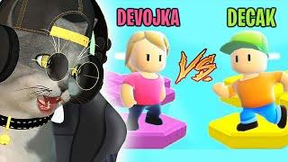 DECAK vs DEVOJKA U STUMBLE GUYS!!!