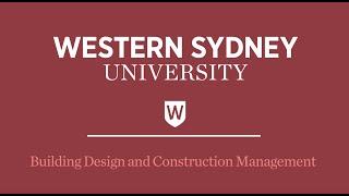 Building Design and Construction Management at Western