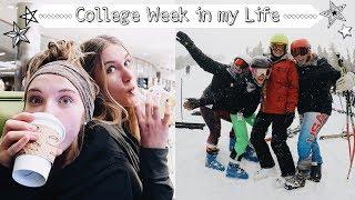 A College Week in my Life: Class, Studying, & Ski Team Regionals in MT