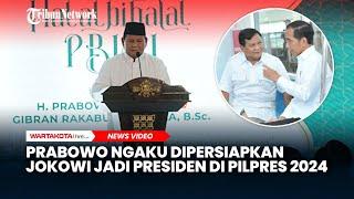 Prabowo Blak-blakan Ngaku Dipersiapkan Jokowi Jadi Presiden di Pilpres 2024