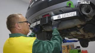 Установка фаркопа Leader N118-F/FN/FC. NISSAN MURANO (Z51), 2010-... г.в.