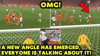 New angle of Harry Kane penalty incident during England win emerges and it's got everyone talking!