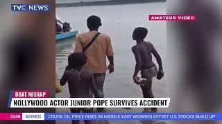 Nollywood Actor Junior Pope Survives Accident