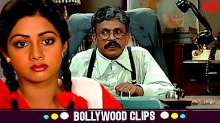 इंडियन इनविजिबल मैन की अजीब कहानी | Anil Kapoor, Sridevi | Mr. India Scene