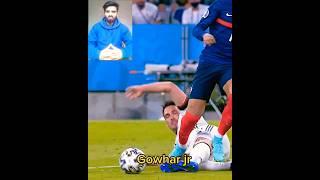 Art of Football DefenceReaction by gowhar jr#football #skill