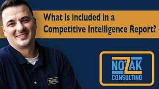 Competitive Intelligence Report |  SEO Competitor Analysis | Digital Marketing